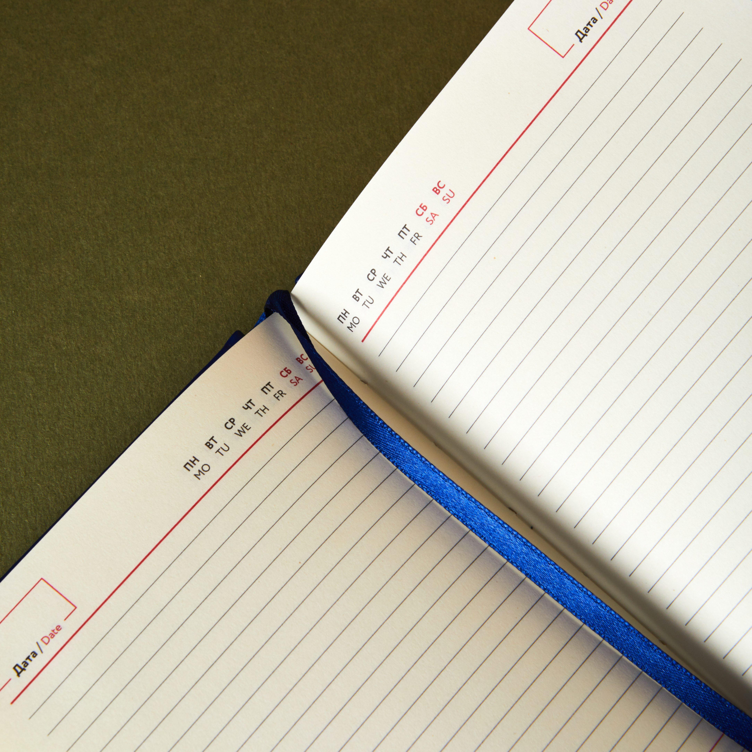 Ежедневник недатированный ATTACHE Gold А6, 160л, синий - фото 19