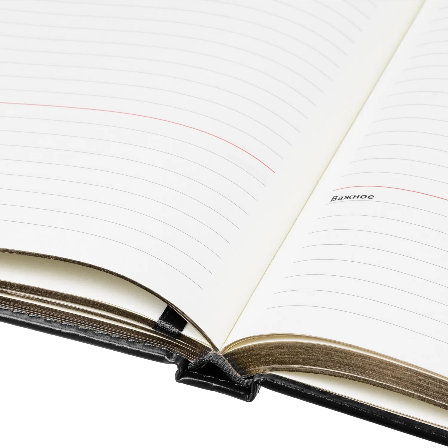 Ежедневник недатированный ATTACHE Gold А4, 160л, черный - фото 14