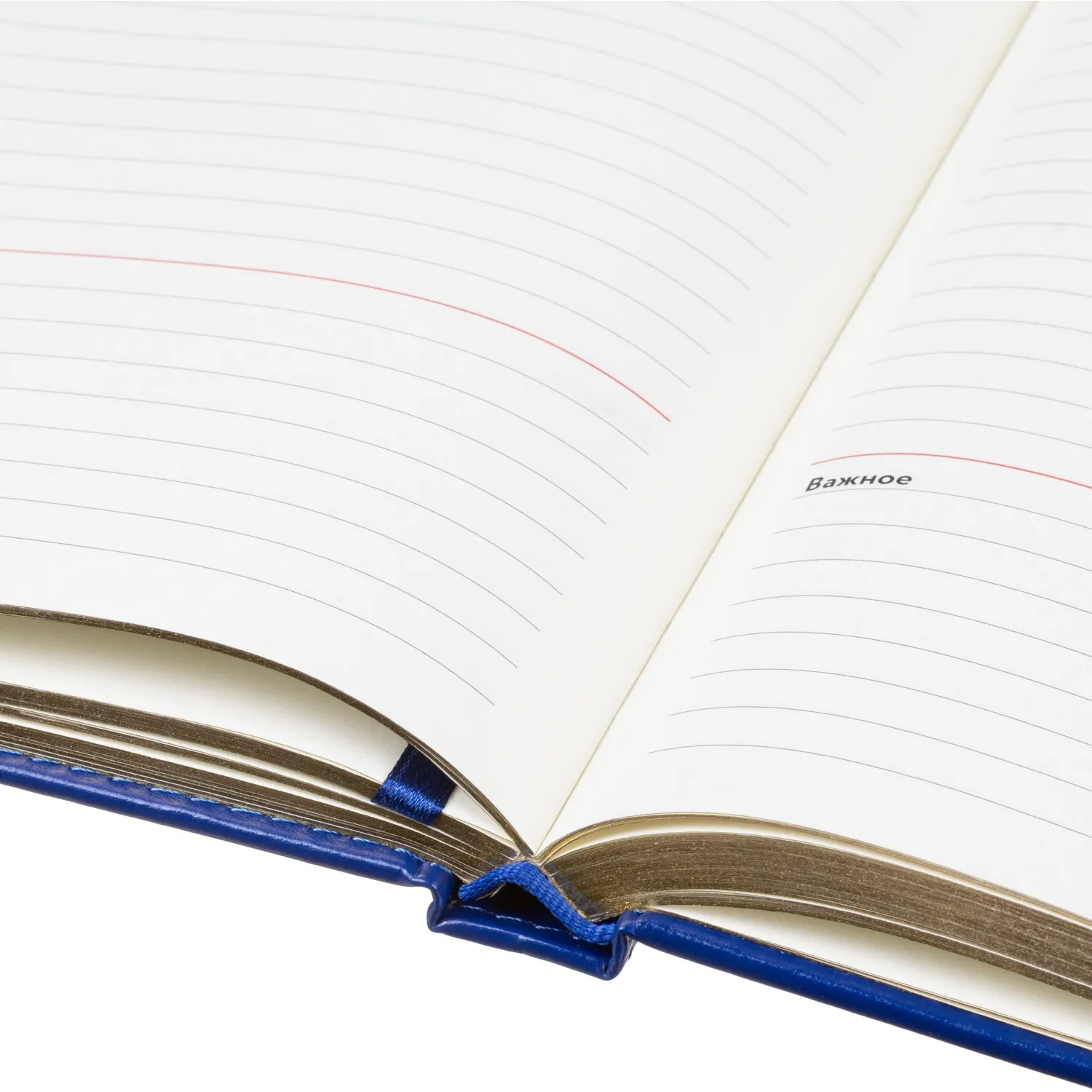 Ежедневник недатированный ATTACHE Gold А4, 160л, синий - фото 14