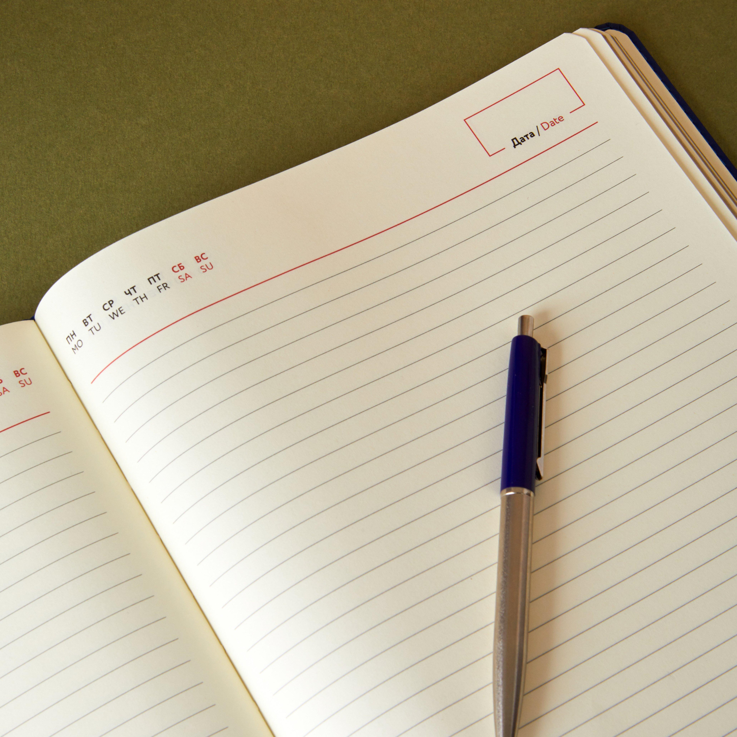 Ежедневник недатированный ATTACHE Gold А4, 160л, синий - фото 19