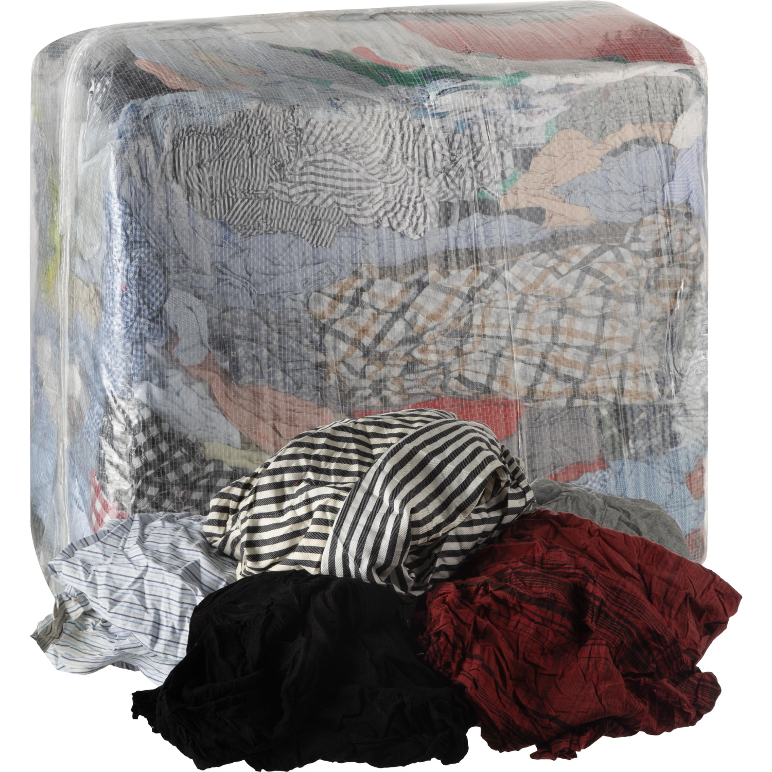 Ветошь коттон цветной Выбор Есть, 10кг - фото 1