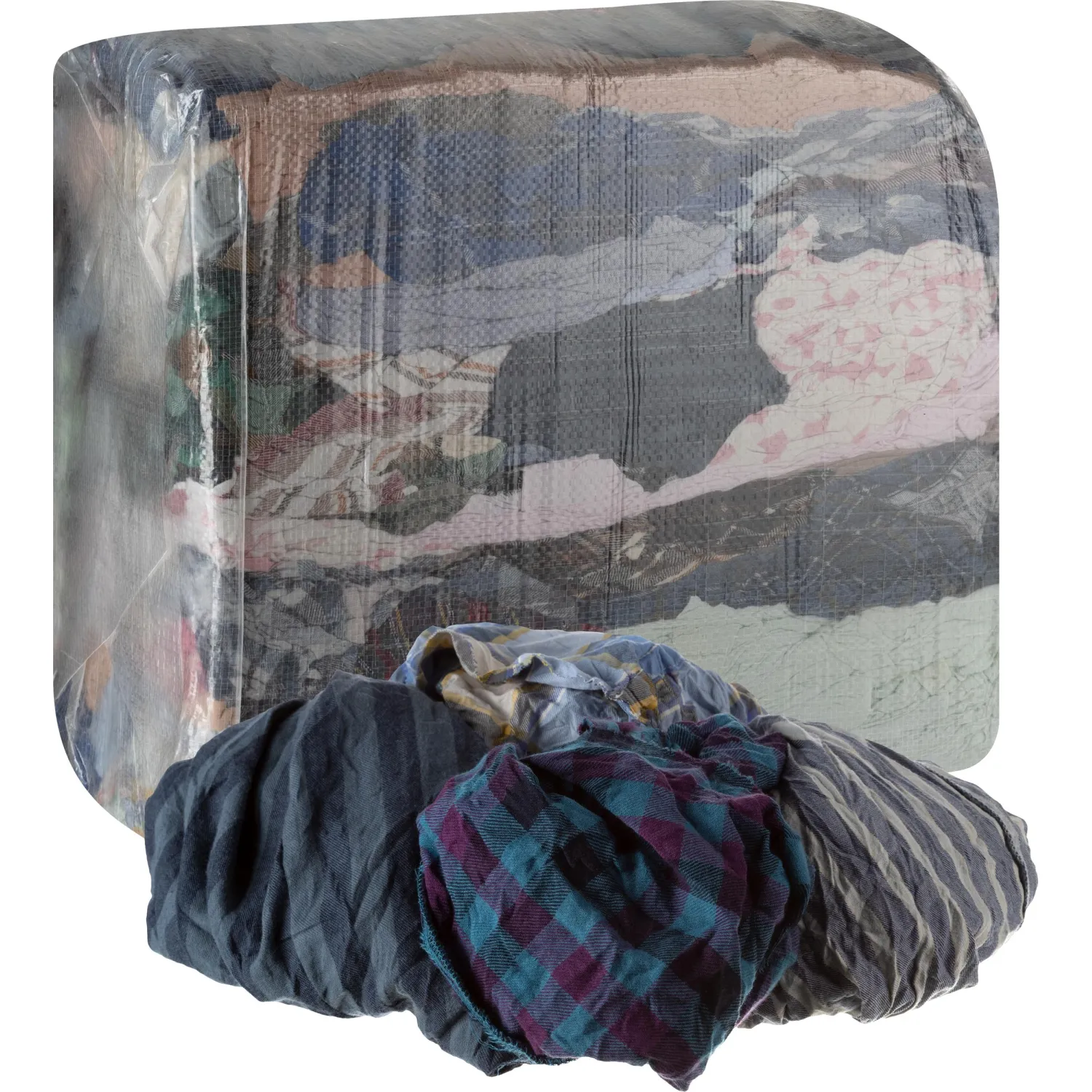 Ветошь фланель цветная Выбор Есть, 10кг - фото 1