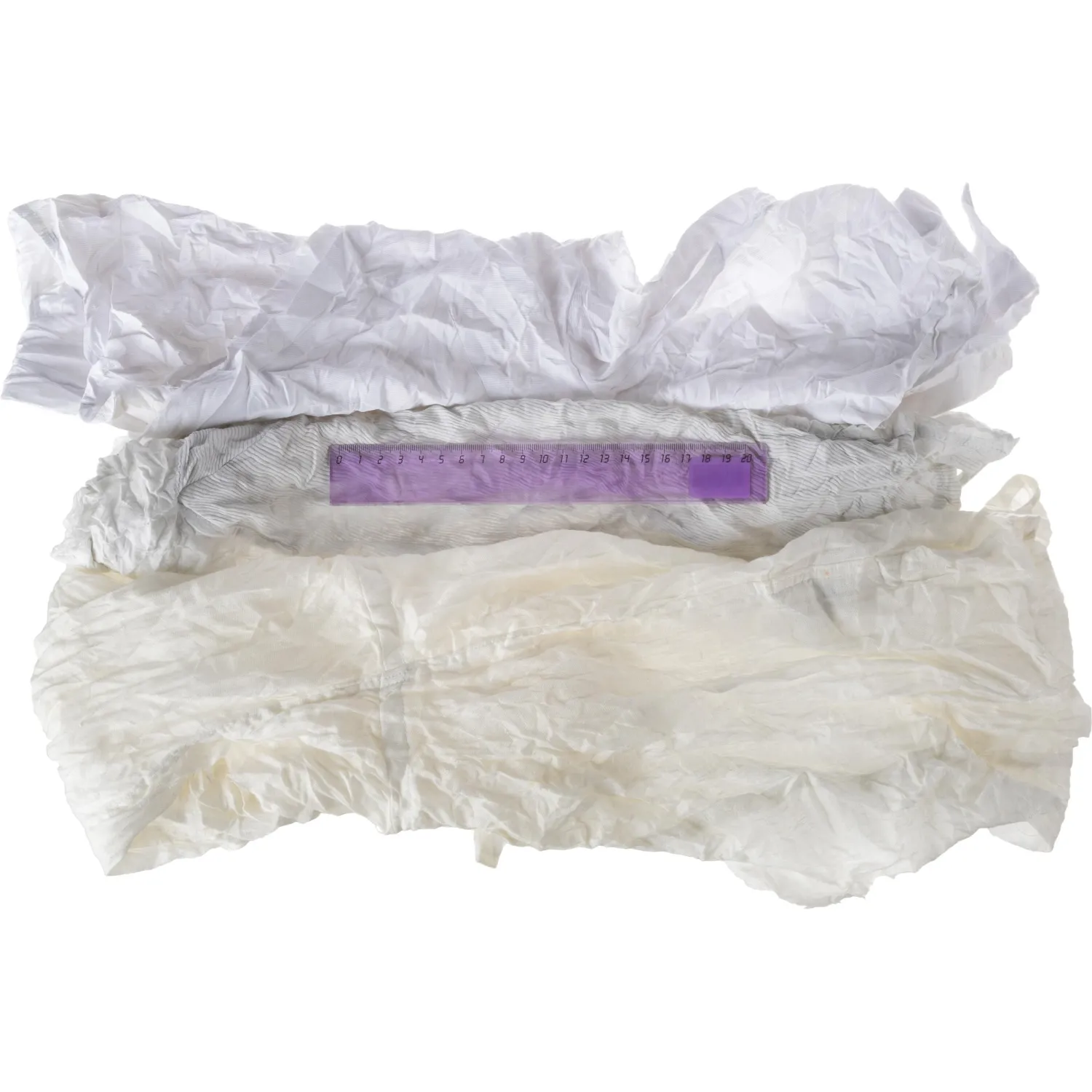 Ветошь коттон белый Выбор Есть, 10кг - фото 4