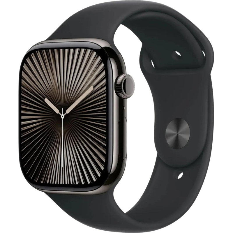Смарт-часы Apple Watch Series 10 A2999 46мм 2.1 OLED черный (MWWQ3ZP/A) - фото 1