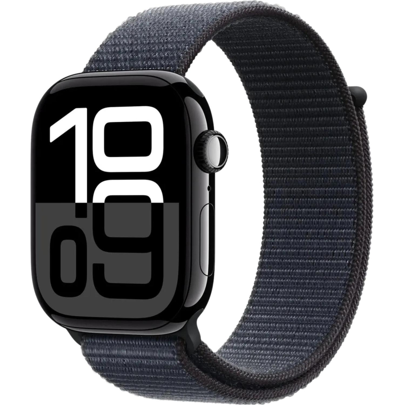 Смарт-часы Apple Watch Series 10 A2999 46мм 2.1 OLED черный (MWWR3LW/A) - фото 1