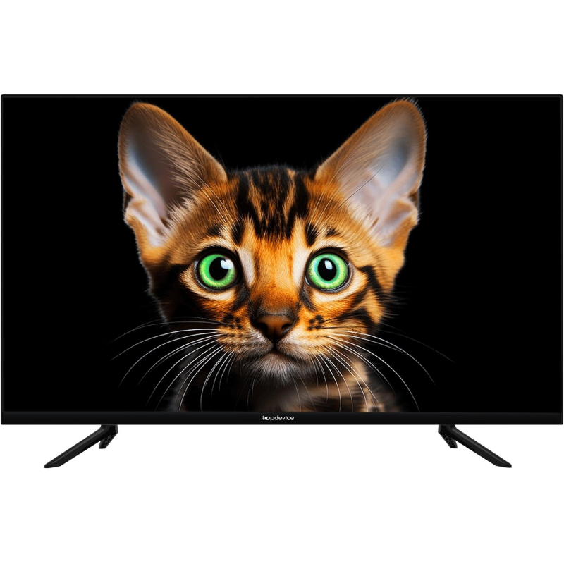 Телевизор 32 Topdevice TDTV32BS01H_BK, HD ready, смарт (WildRed) - фото 1