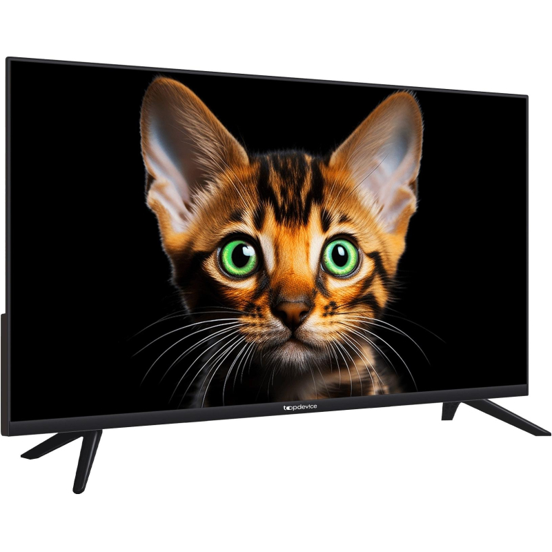 Телевизор 32 Topdevice TDTV32BS01H_BK, HD ready, смарт (WildRed) - фото 4