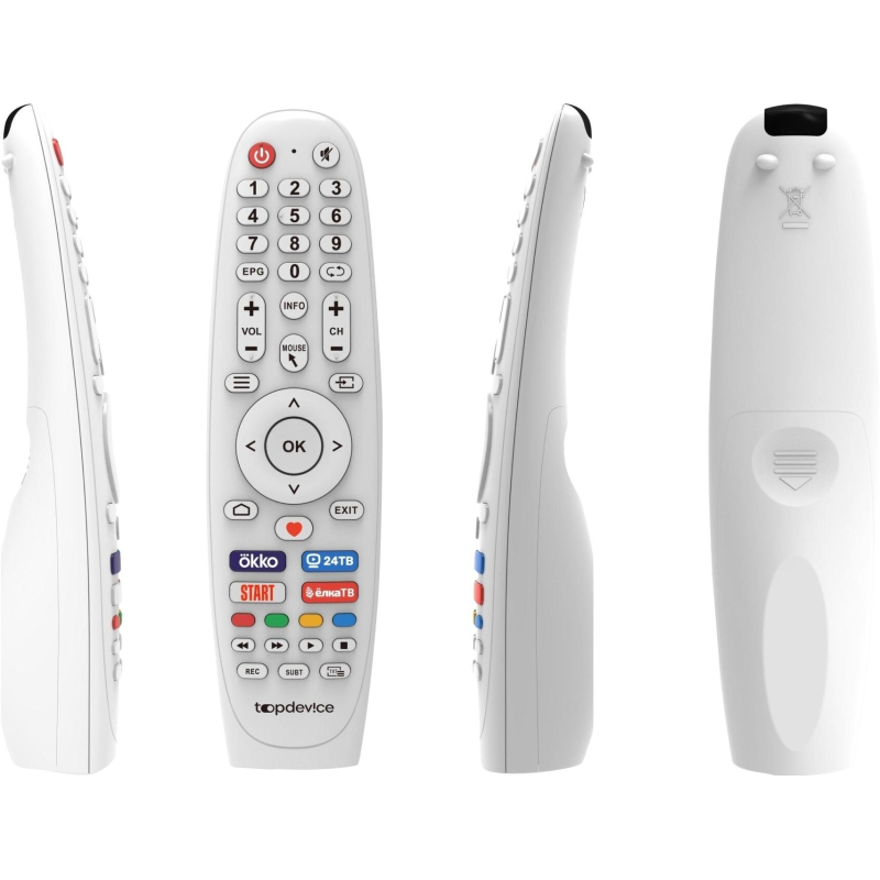 Телевизор 32 Topdevice TDTV32CS04H_WE, HD ready, смарт (WildRed) белый - фото 7