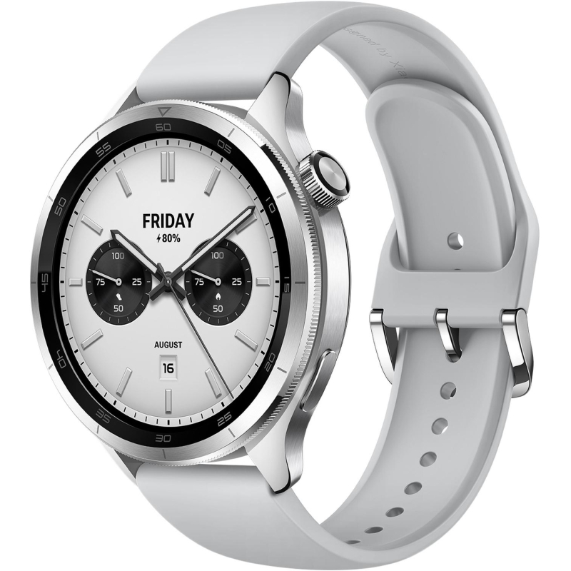 Смарт-часы Xiaomi Watch S4 Silver(BHR9197GL) - фото 1