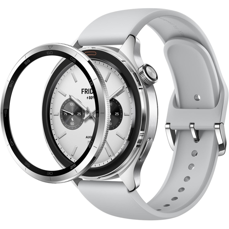 Смарт-часы Xiaomi Watch S4 Silver(BHR9197GL) - фото 3