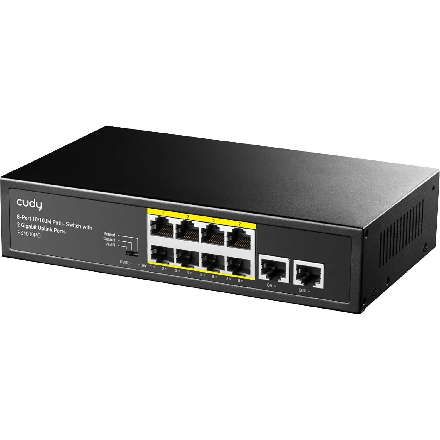 Коммутатор Cudy FS1010PG 8хPoE+ 120W 2хGBUplink - фото 1
