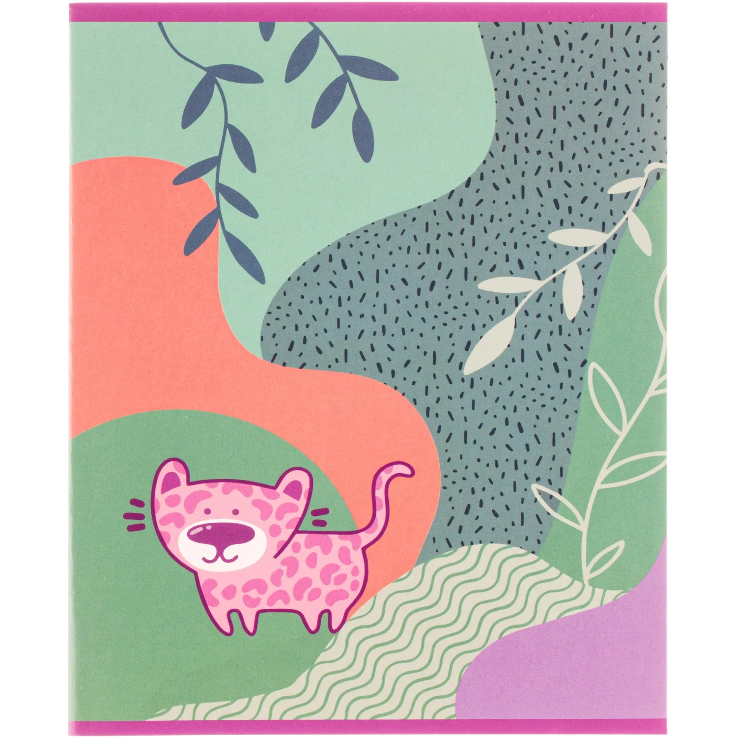 Тетрадь общая А5 48л с полями, клетка, микс в ассортименте, 40шт/уп - фото 4