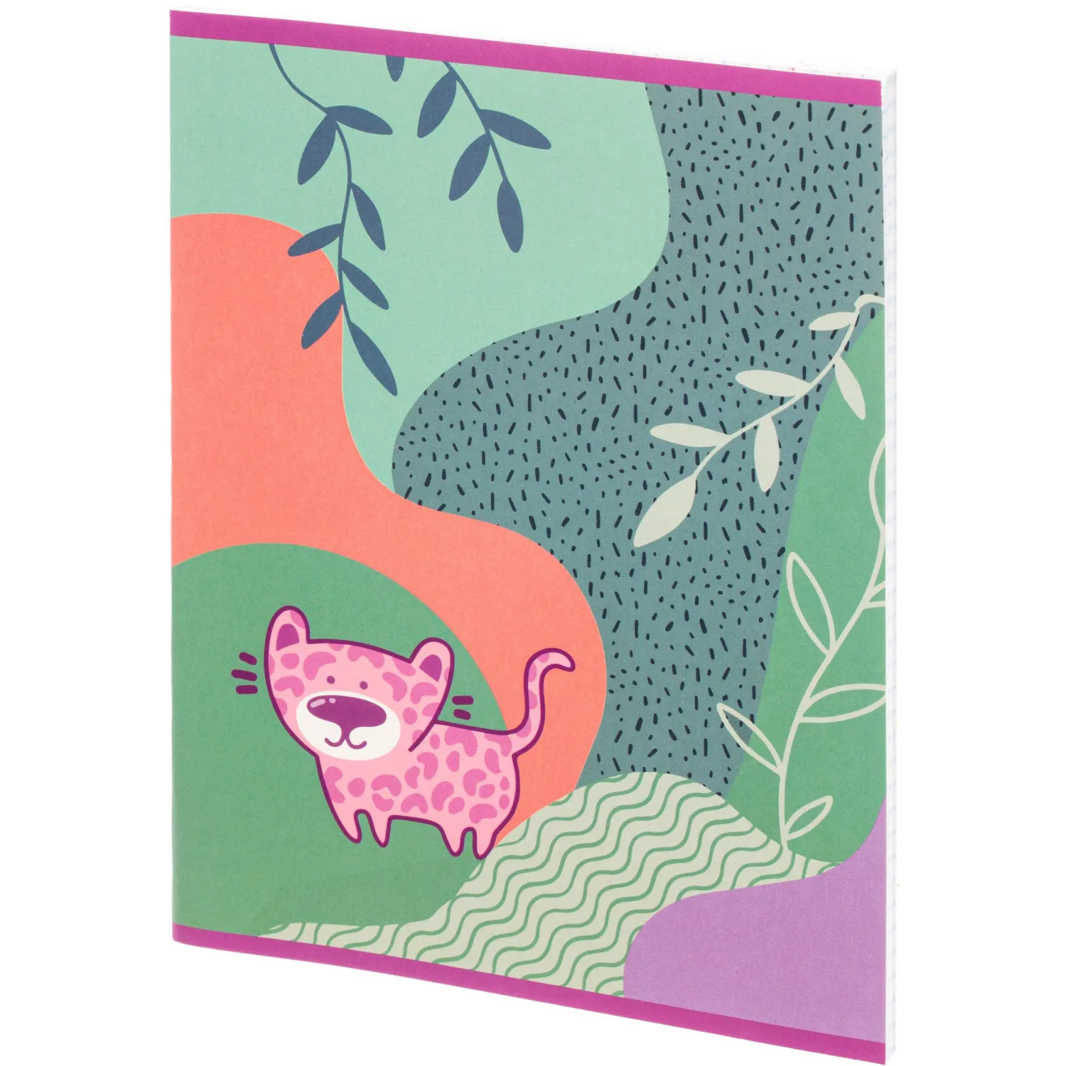 Тетрадь общая А5 48л с полями, клетка, микс в ассортименте, 40шт/уп - фото 16