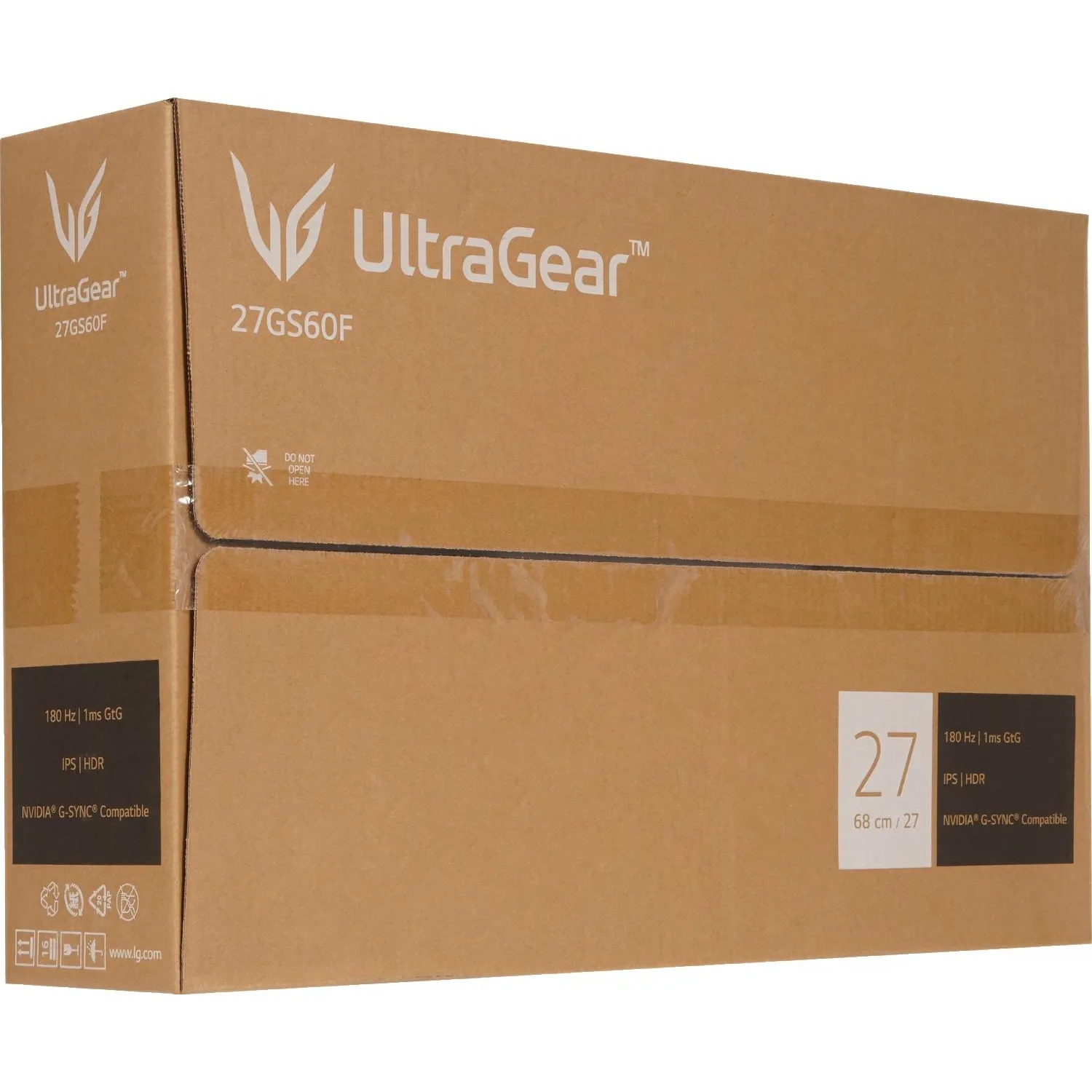 Монитор LG (27GS60F-B.ARUZ)27/FHD/IPS/180Hz/300cd/1ms/HDMI/DP - фото 8