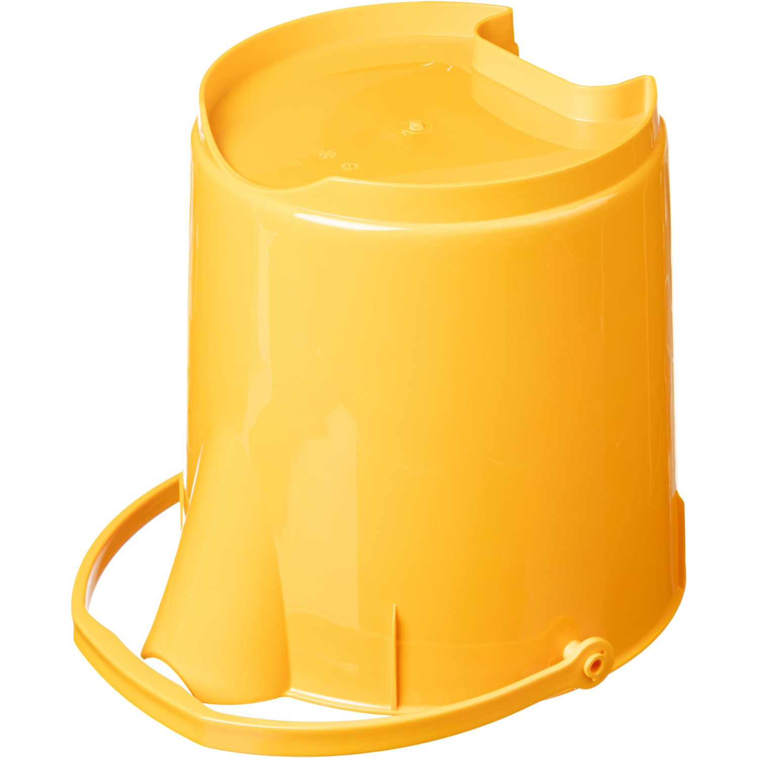 Ведро 12 л. полипропилен пов.прочности ,жёл - фото 5