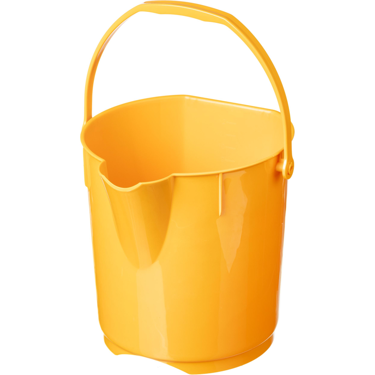 Ведро 12 л. полипропилен пов.прочности ,жёл - фото 8