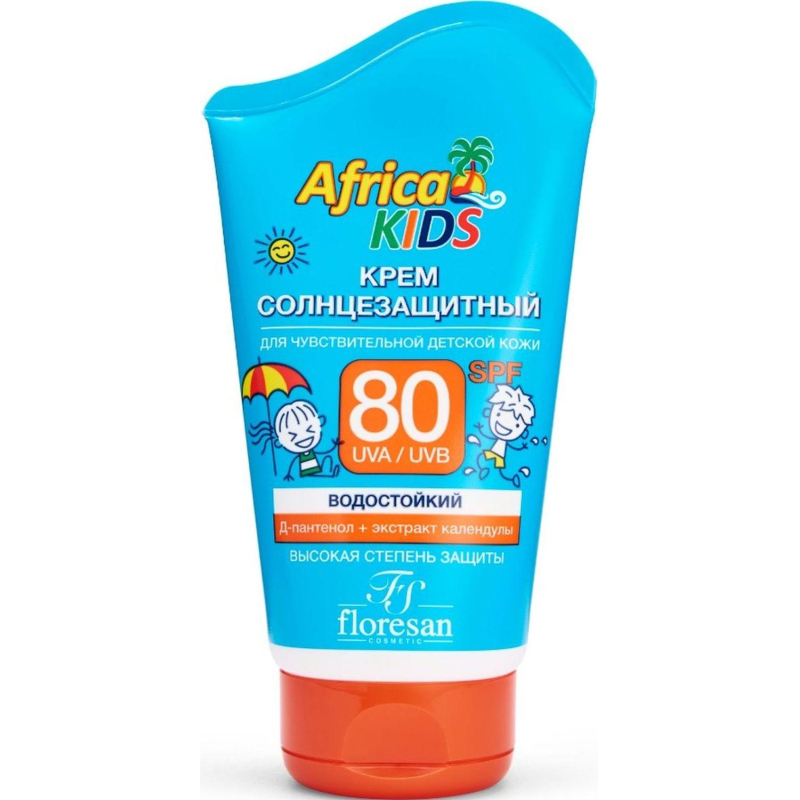 Крем солнцезащитный для детей SPF 80 Africa Kids   - фото 1
