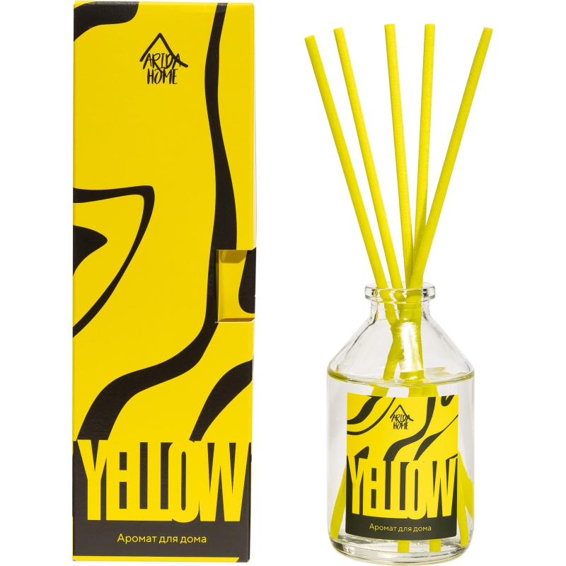 Аромадиффузор Аромат для дома Yellow 50 мл, АР 100-657 - фото 1