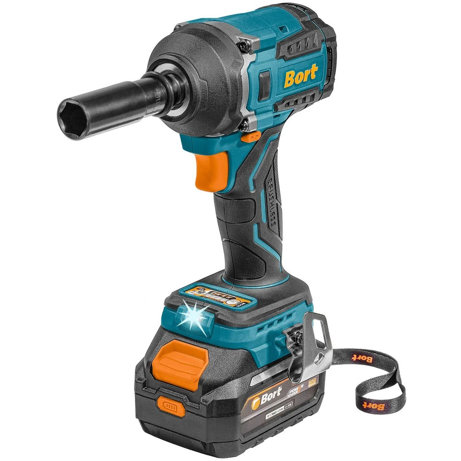 Гайковерт аккумуляторный Bort BSR-21U (2x4Ач+ЗУ) (93418477) - фото 1