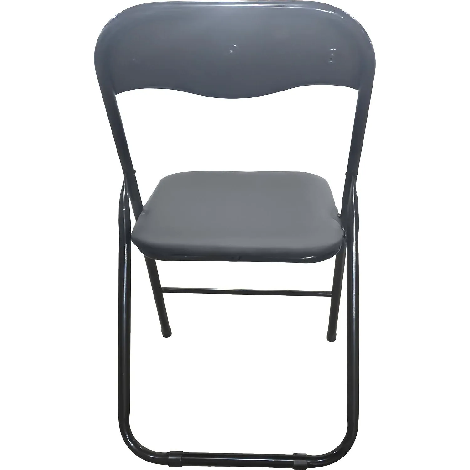 Стул складной ЮТК Easy Chair экокожа, черный 78х45х46,5см - фото 4