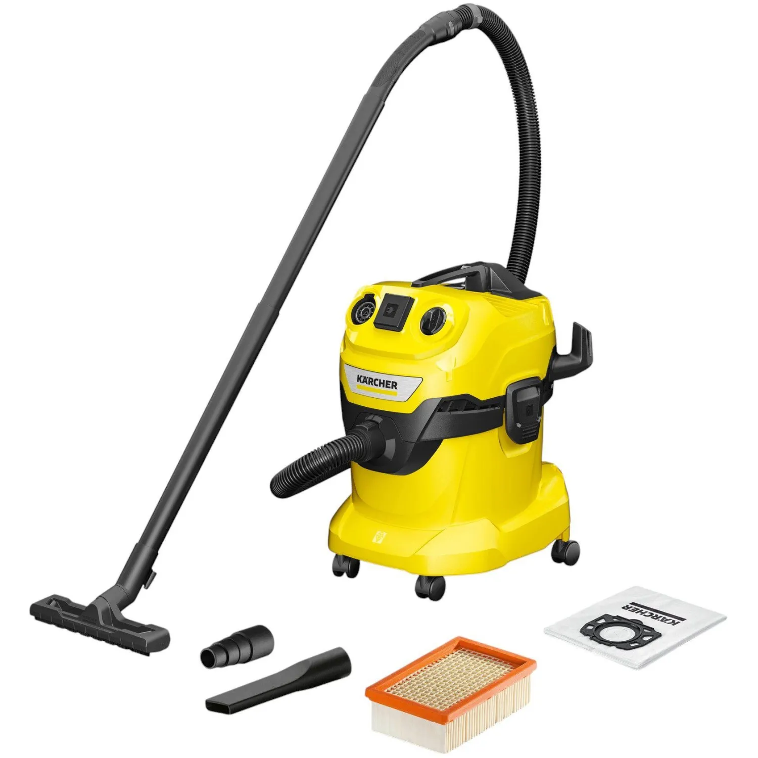 Пылесос xозяйственный Karcher WD 4 P V-20/5/22 (1.628-270.0) - фото 4
