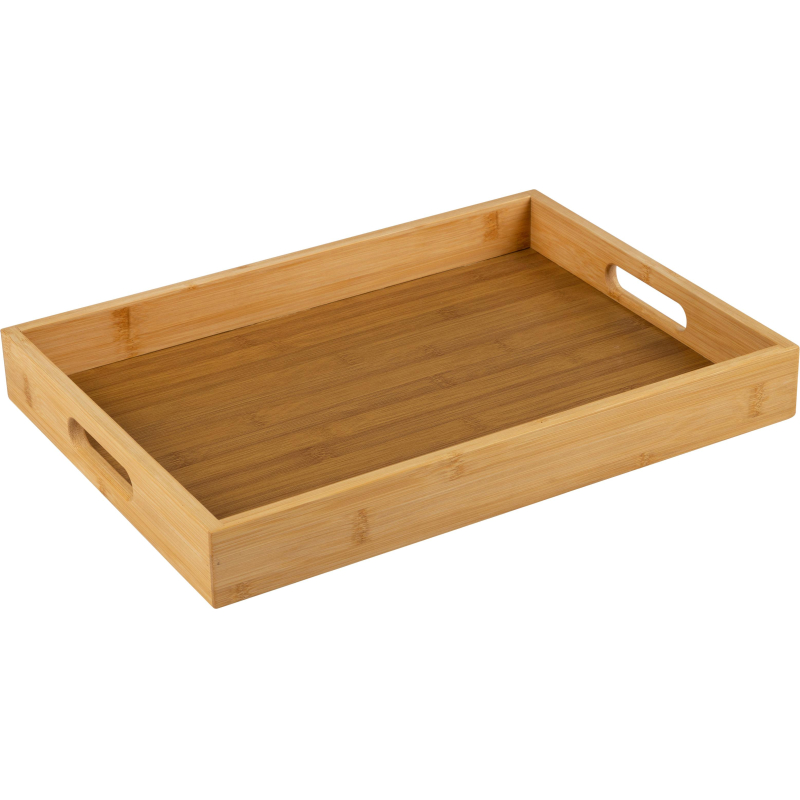 Поднос из бамбука с ручками  Foresta di bamb?, р-р: 41х30х5 см - фото 1
