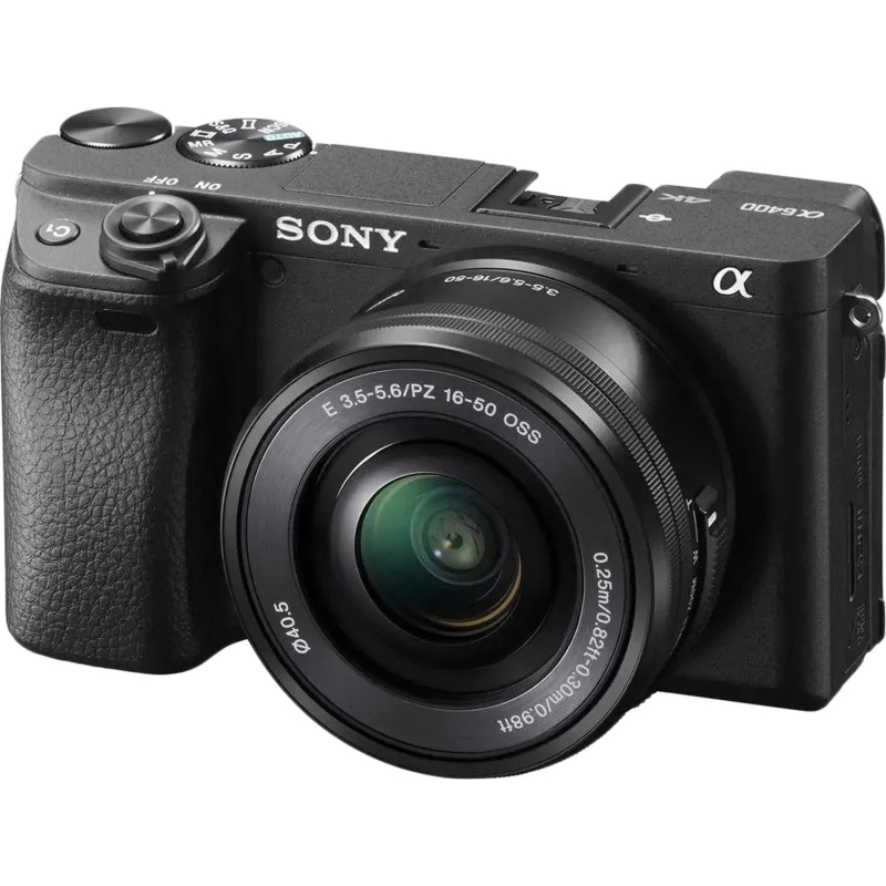 Фотоаппарат Sony Alpha 6400 L Kit +16-50 Black (ILCE6400LB.CEC) - фото 1