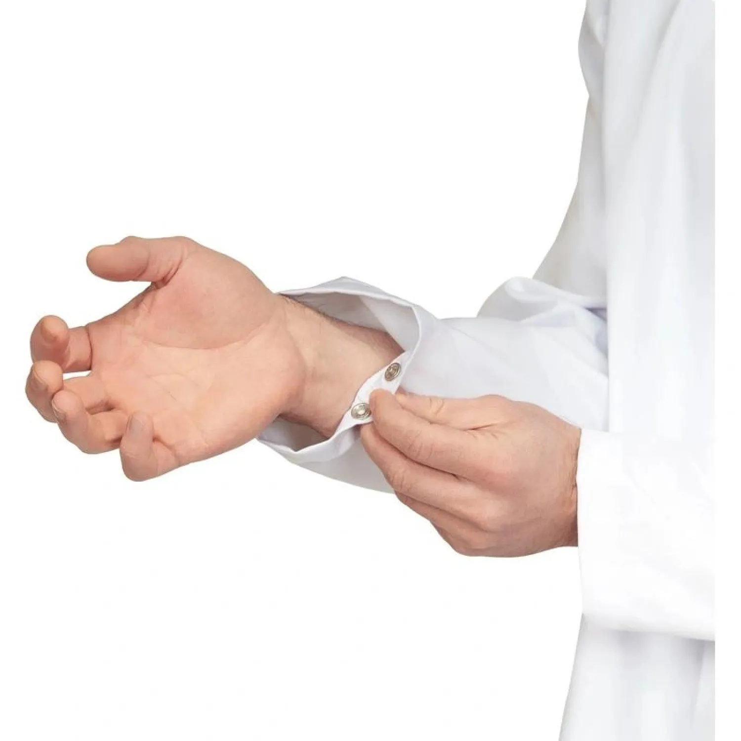 Халат муж у17 ХАССП (сатори) бел 88-92/170-176 - фото 10