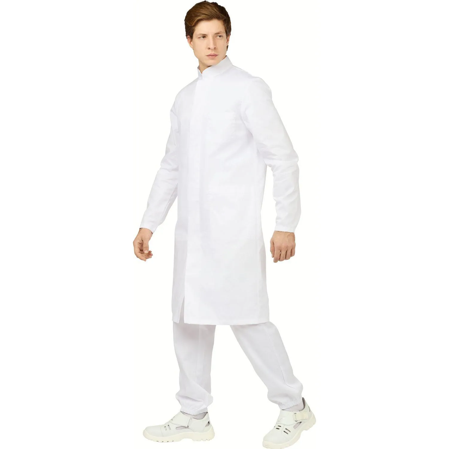 Халат муж у17 ХАССП (сатори) бел 120-124/170-176 - фото 13