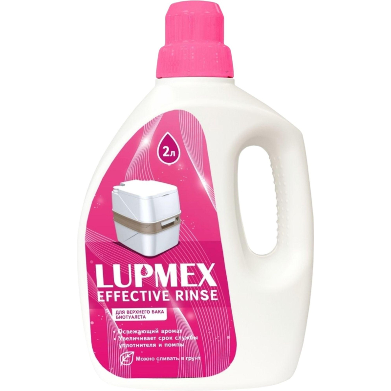 Жидкость LS_ туалетная LUPMEX Effective Rinse  для верхнего бачка, 2л - фото 1