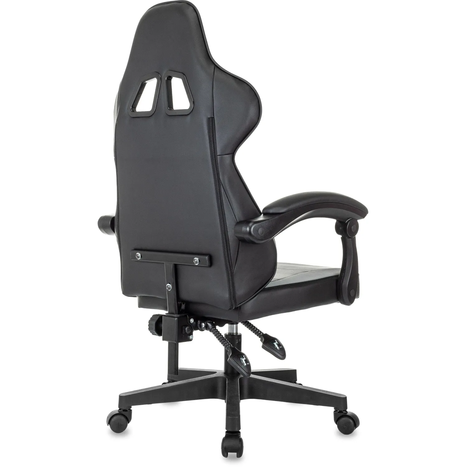 Кресло VB_Echair Easy Game-907 LT PU экокожа черный/серый, пластик - фото 6