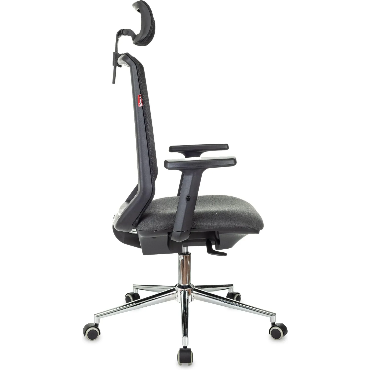 Кресло VB_EChair 663 TC-H/SL черный TW-01 38-418 сетка/ткань - фото 3