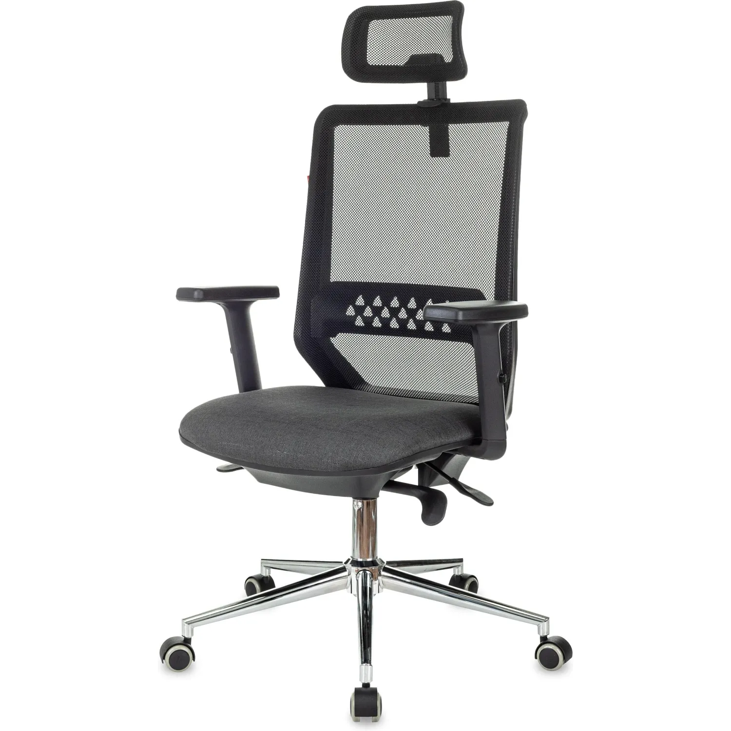 Кресло VB_EChair 663 TC-H/SL черный TW-01 38-418 сетка/ткань - фото 10