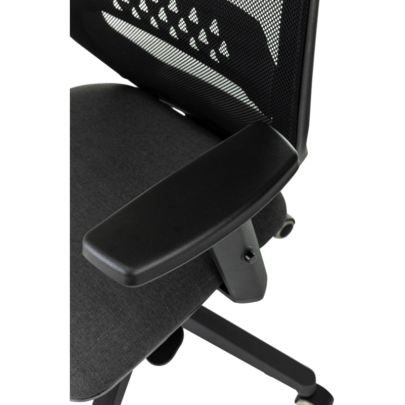 Кресло VB_EChair 663 TC-H черный TW-01 38-418 сетка/ткань - фото 6