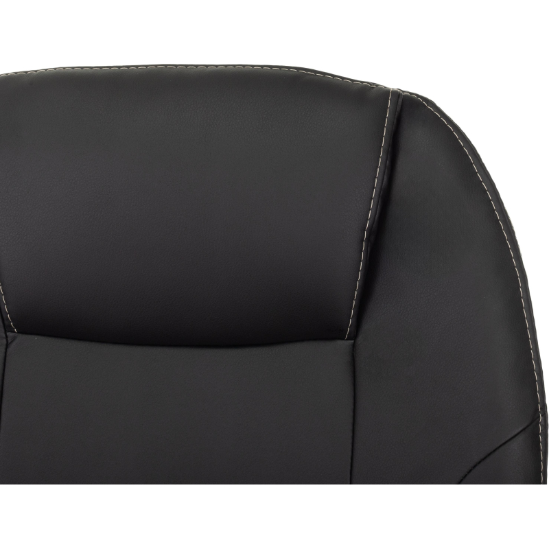 Кресло VB_EChair 668 TPU/SL черный экокожа крестов.металл хром - фото 8
