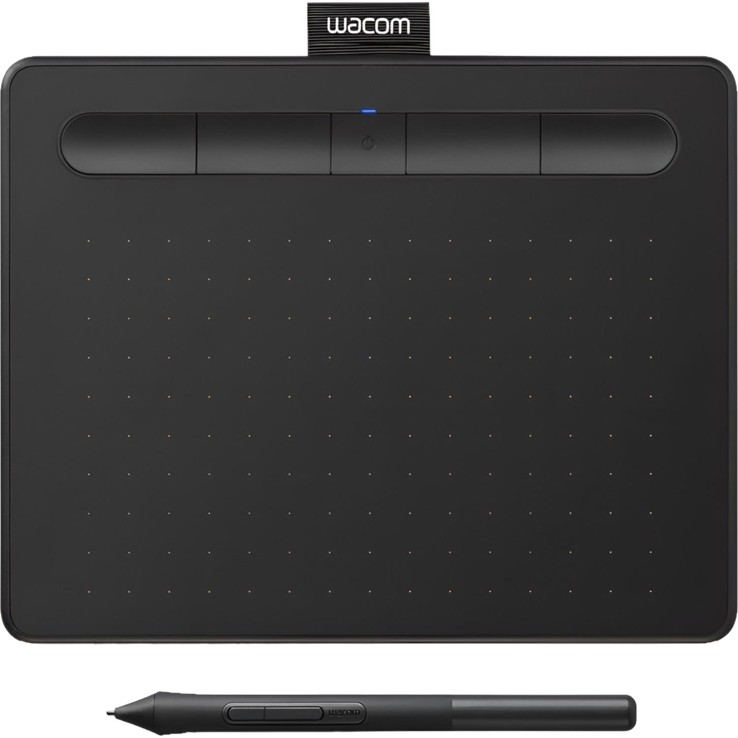 Графический планшет Wacom Intuos S Bluetooth Black (CTL-4100WLK-N) черн - фото 1