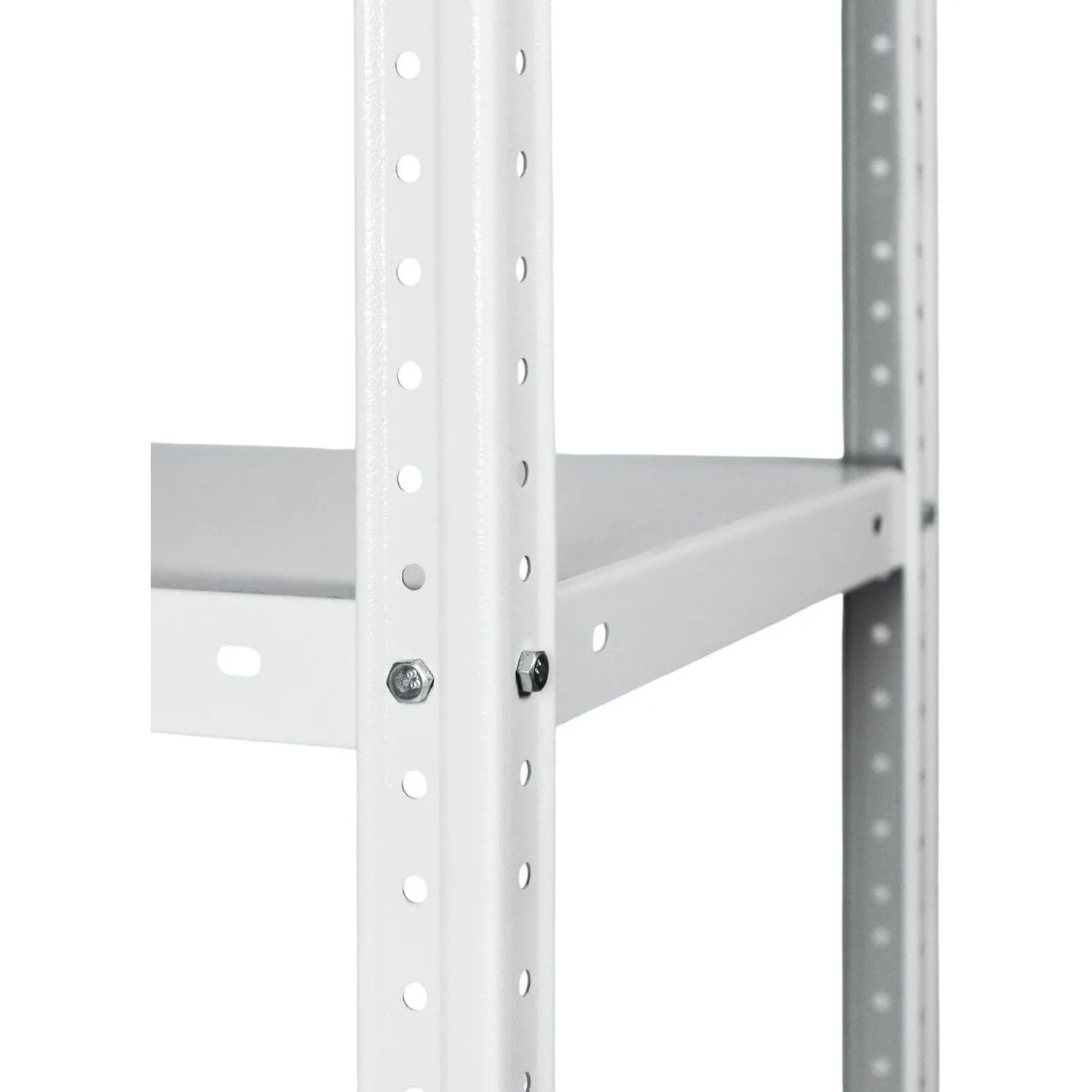 Стеллаж металлический Ульт_Everest Lite-30-30/75/150-4 (RAL 7035) - фото 4