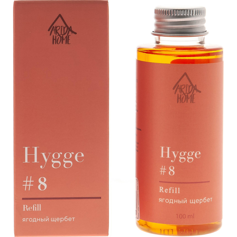 Наполнитель для аромадиффузора Hygge 8 Ягодный щербет 100 мл, АР 100-322 - фото 1