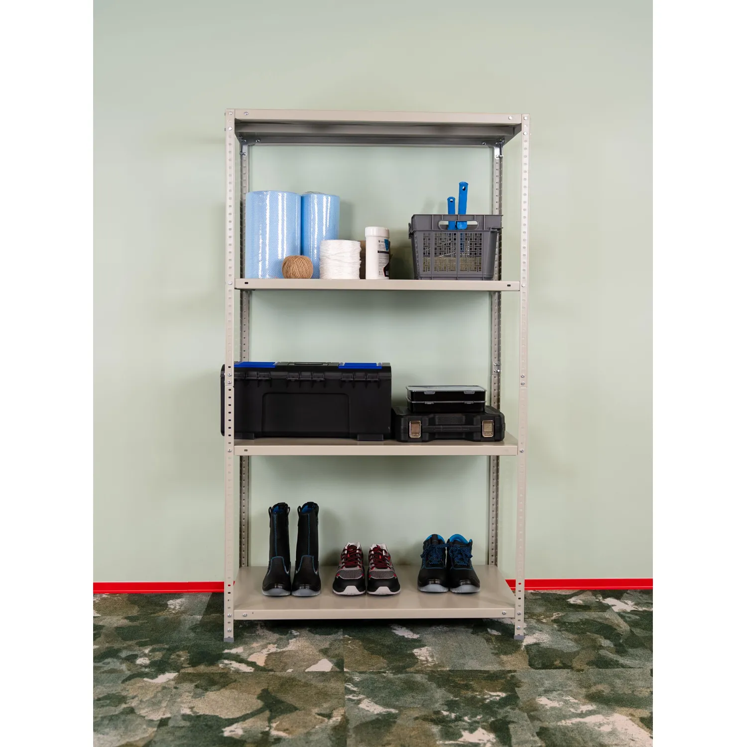 Стеллаж металлический Cobalt Shelf MS180KD/100x50/4 - фото 7