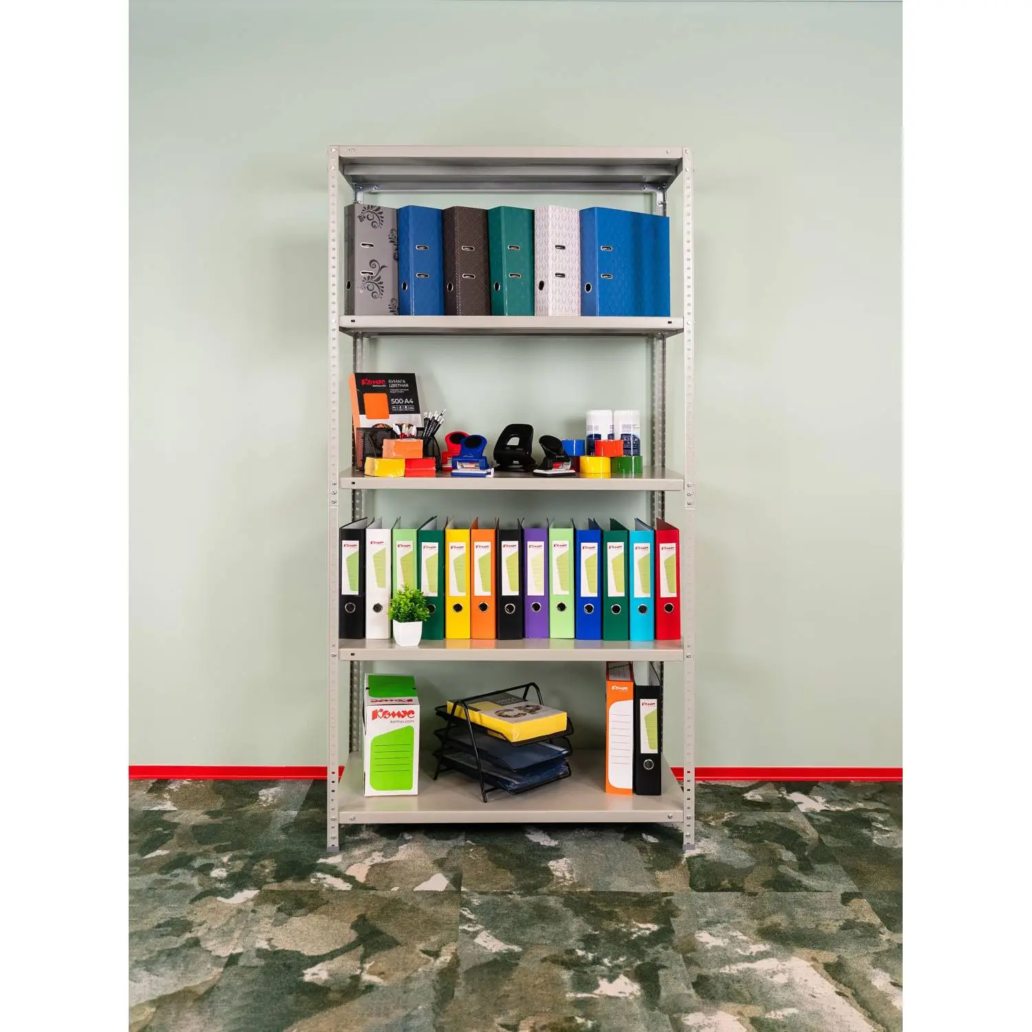Стеллаж металлический Cobalt Shelf MS200KD/100x30/5 - фото 5