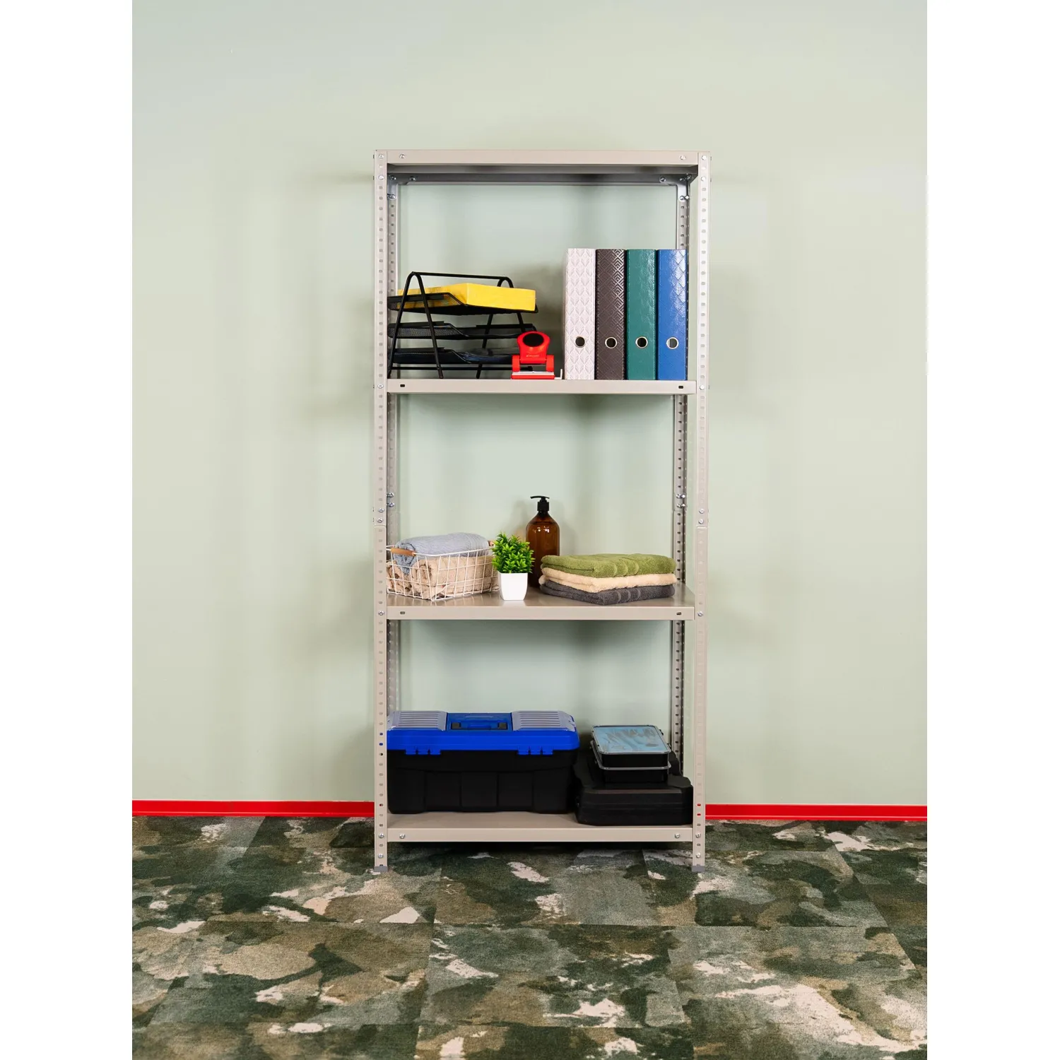 Стеллаж металлический Cobalt Shelf MS180KD/80x30/4 - фото 5