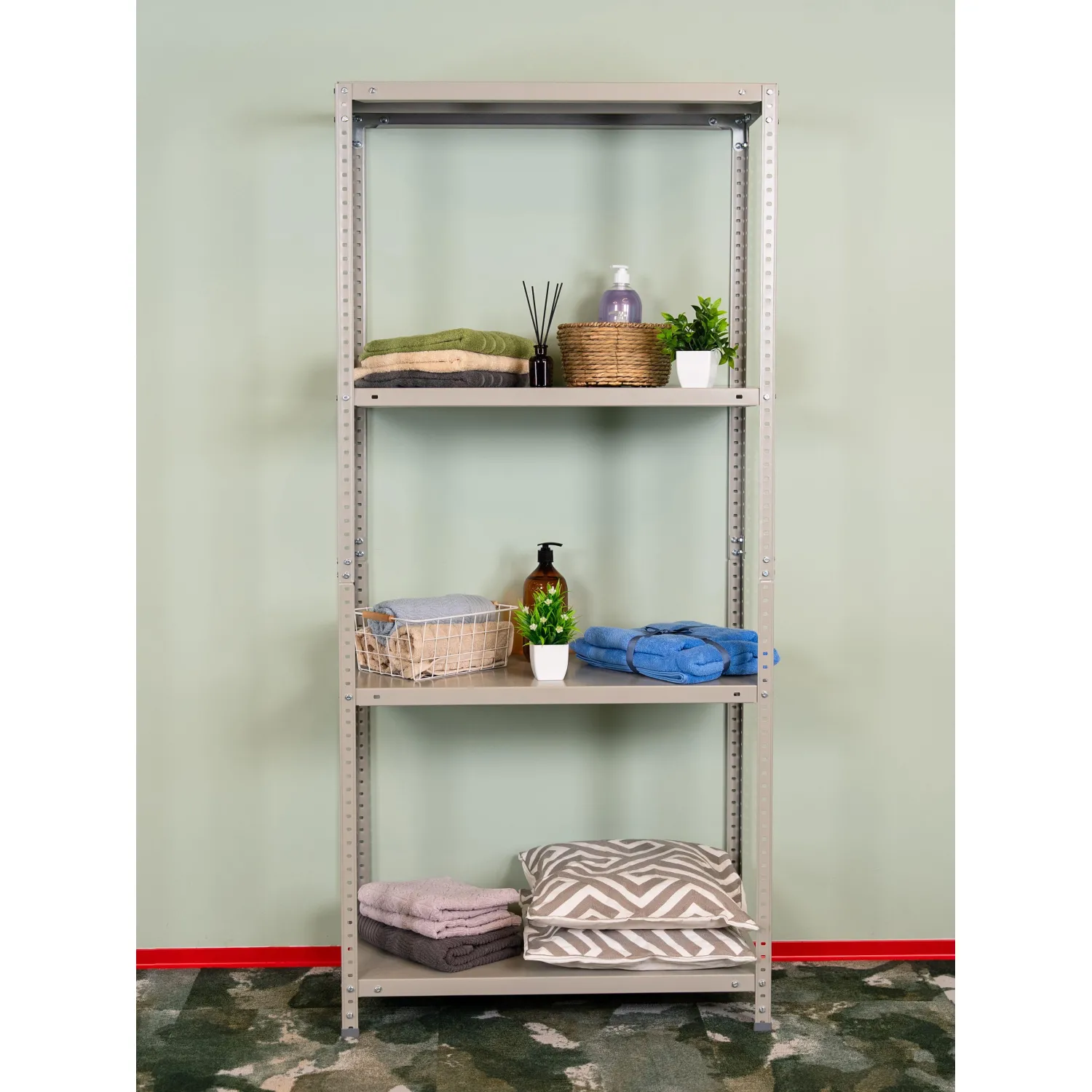 Стеллаж металлический Cobalt Shelf MS180KD/80x40/4 - фото 7