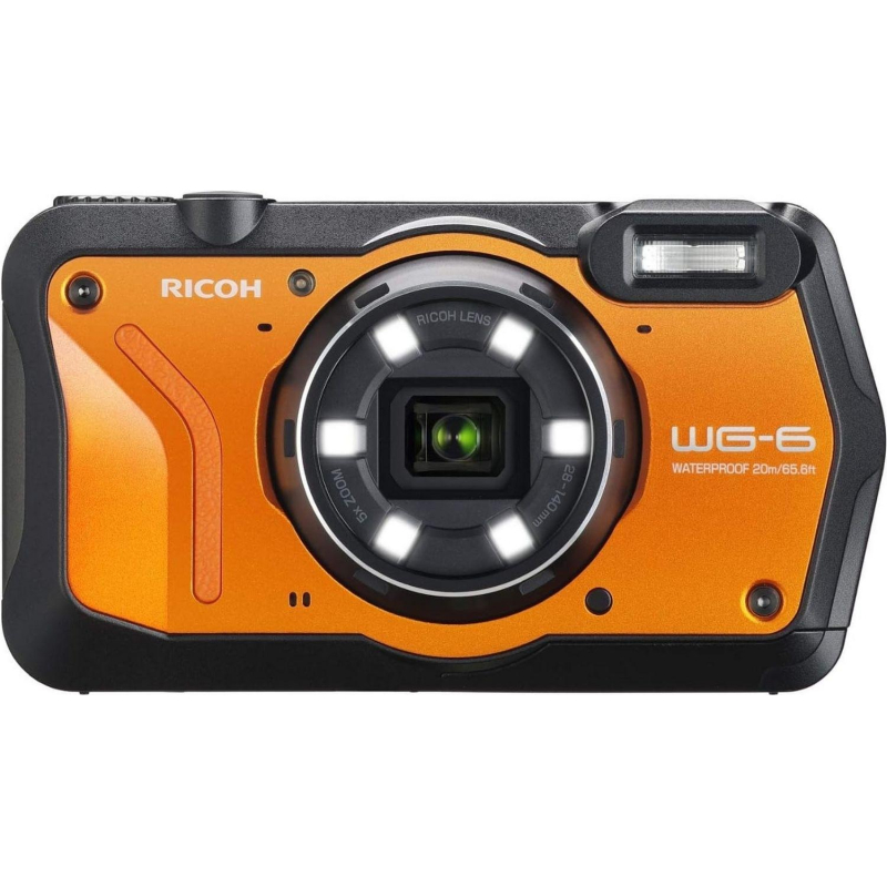 Фотоаппарат Ricoh WG-6 GPS оранжевый (S0003852) - фото 1