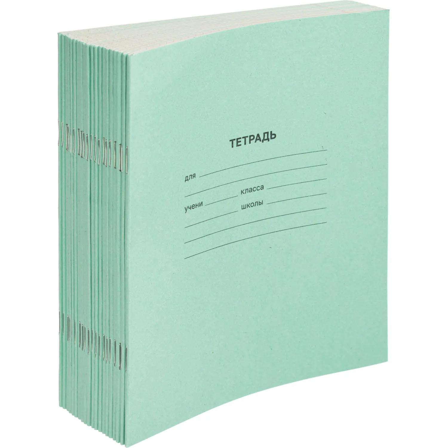 Тетрадь 12л, клетка упаковка по 20 шт./запайка, офсет-2 - фото 9