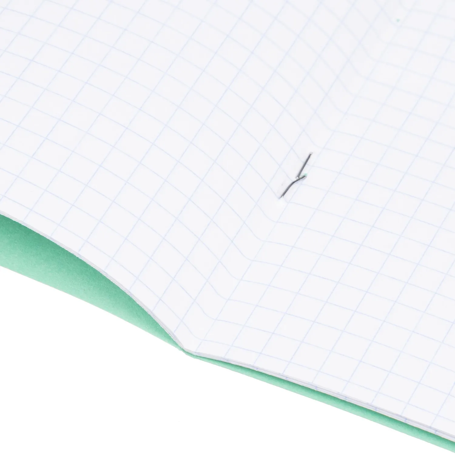 Тетрадь  в зеленом офсете 12л., клетка, штука, внутр.блок 100% белизна - фото 7