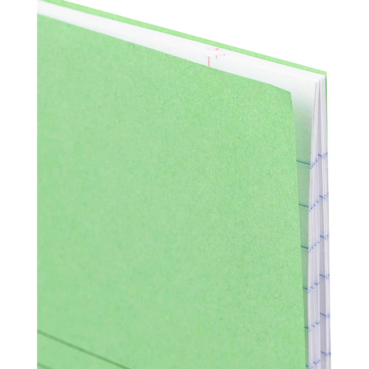 Тетрадь в зеленом офсете 12л., линия, штука, внутр.блок 100% белизна - фото 3