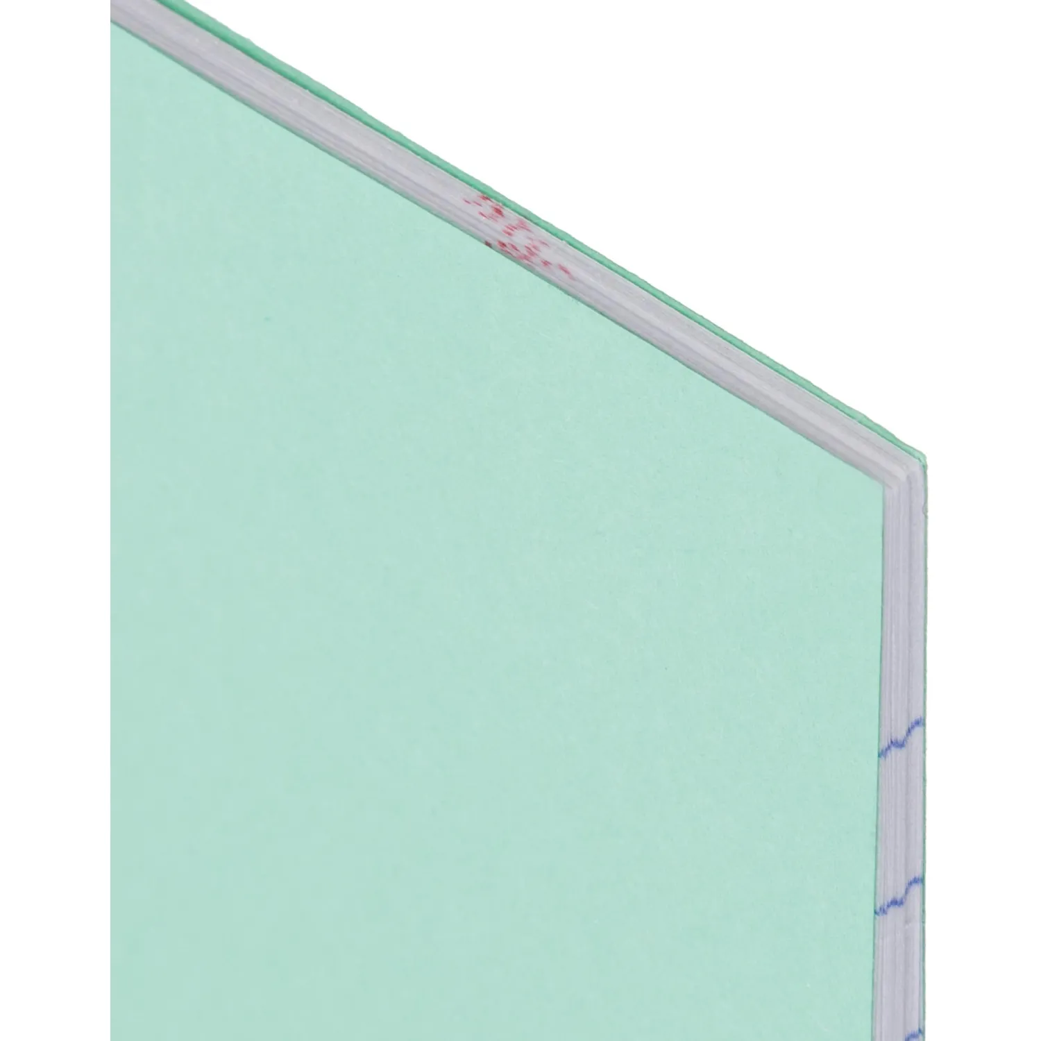 Тетрадь в зеленом офсете  12 л., узкая линия, штука,100% белизна - фото 3