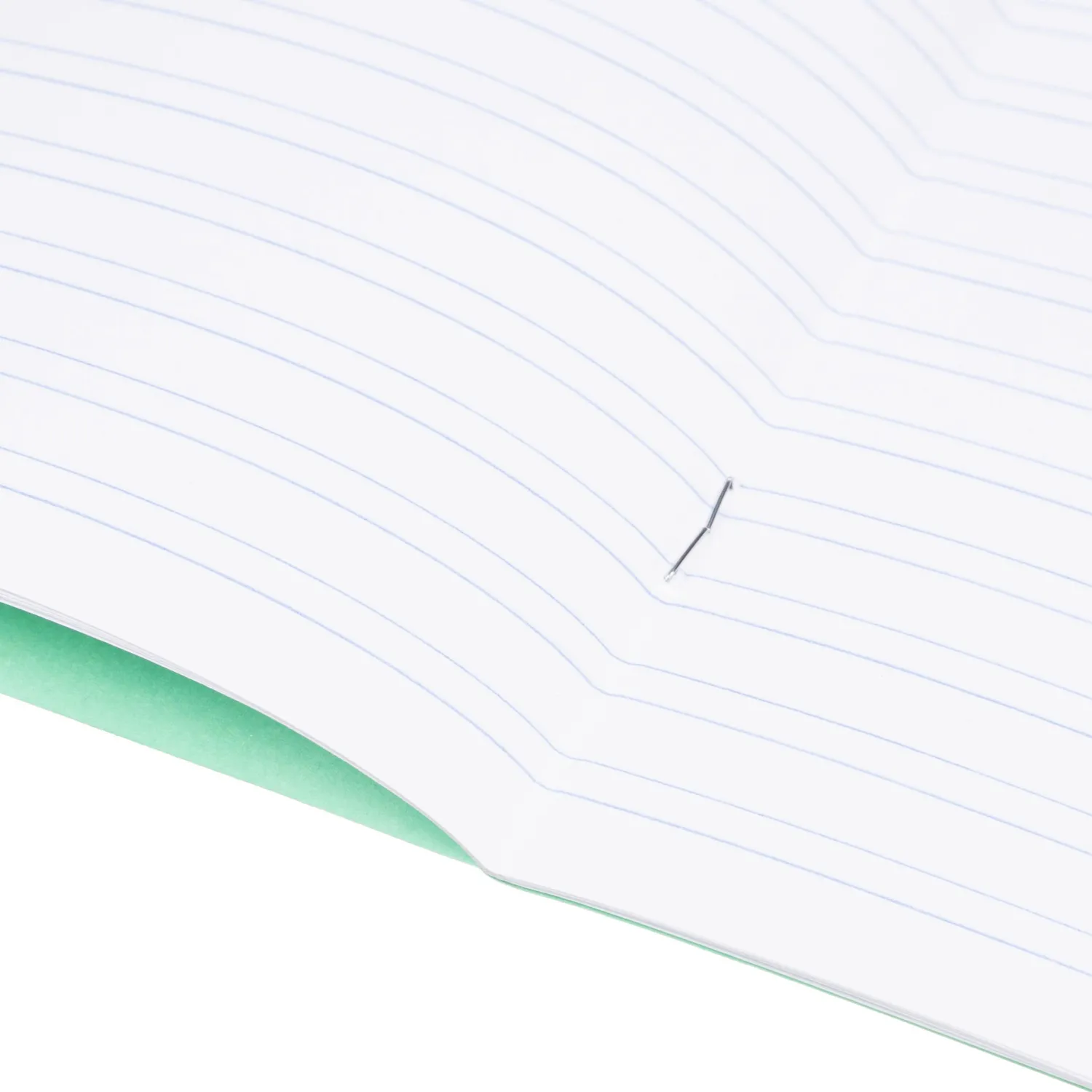 Тетрадь в зеленом офсете  12 л., узкая линия, штука,100% белизна - фото 7