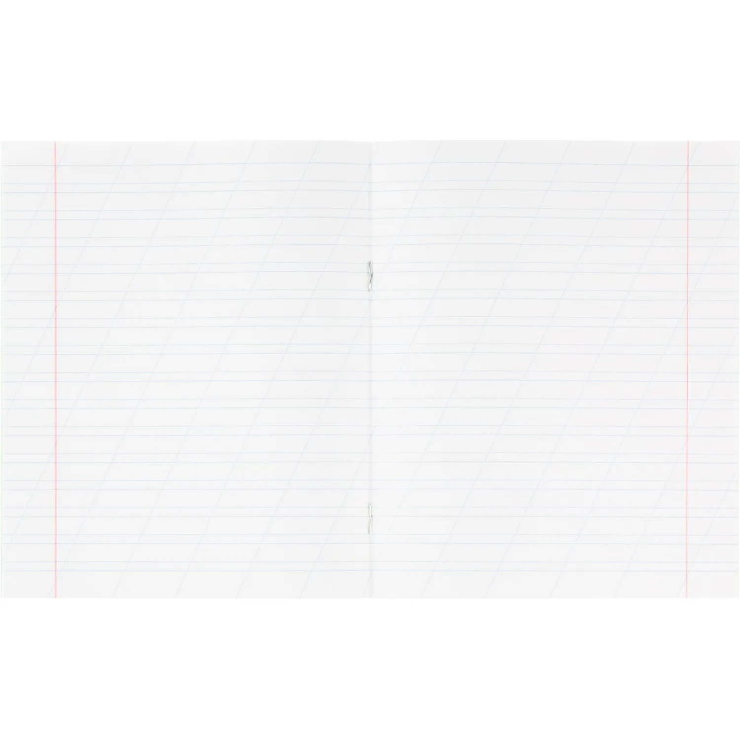 Тетрадь в зеленом офсете 12 л., косая линия уп. по 20 шт.,100% белизна - фото 5