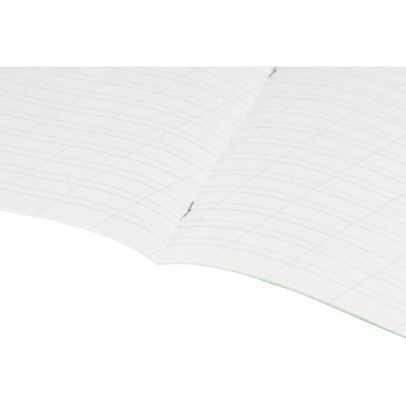 Тетрадь в зеленом офсете 12 л., косая линия уп. по 20 шт.,100% белизна - фото 6